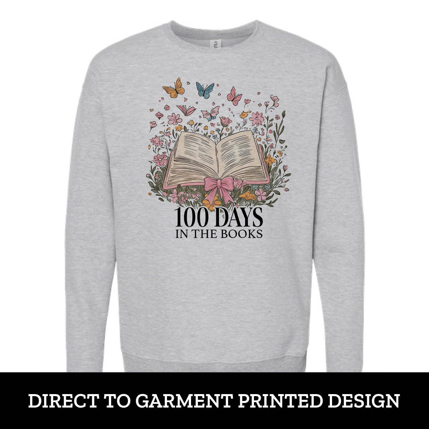 100 Days in the Books Fleece Crew 100 Days in the Books Fleece Crew