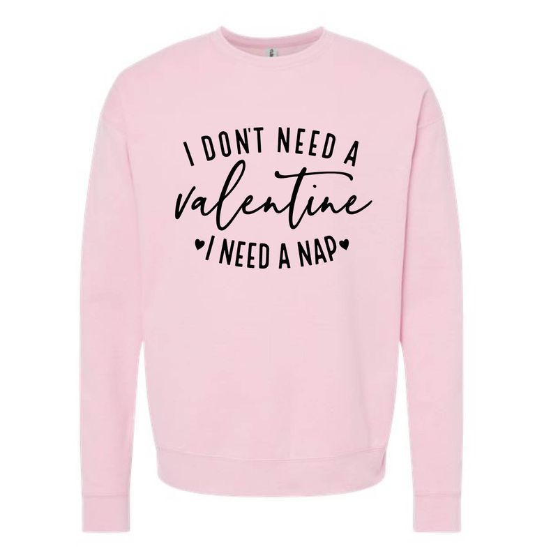 Customizable Need a Nap Fleece Crew
