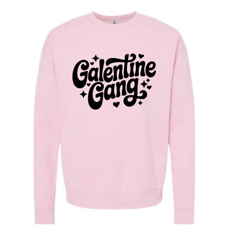 Customizable Galentine Gang Fleece Crew