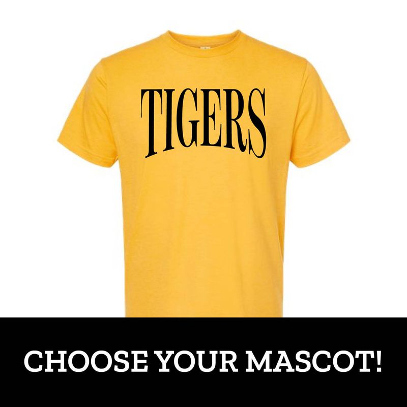 Customizable Arched Team Short Sleeve Customizable Arched Team Short Sleeve