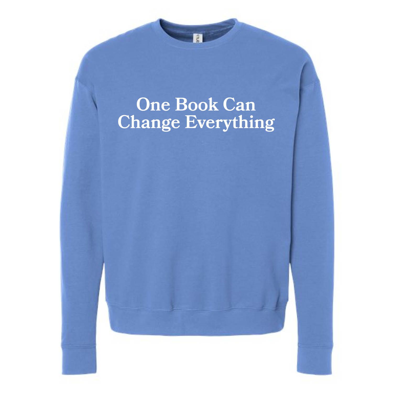 Customizable One Book Can Fleece Crew