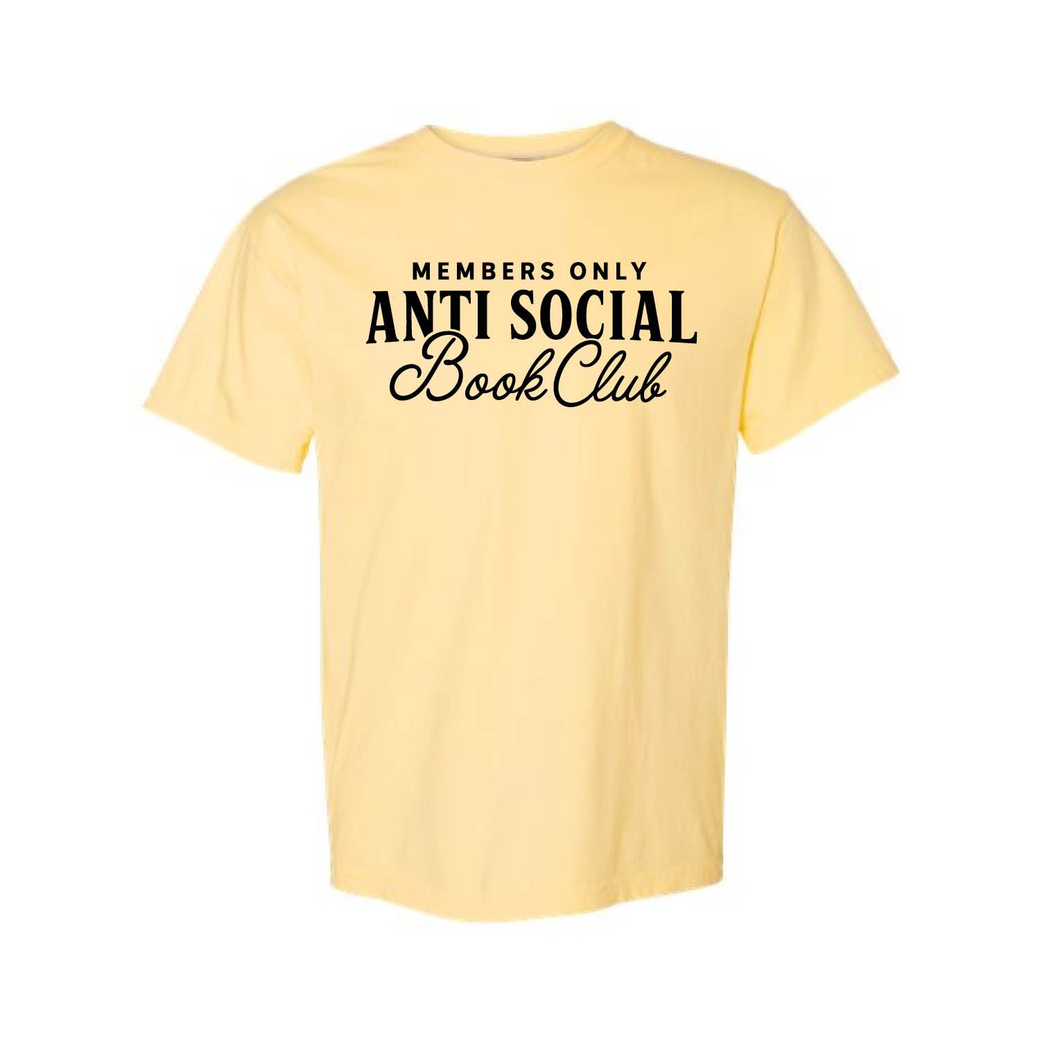 Customizable Anti Social Book Club Short Sleeve