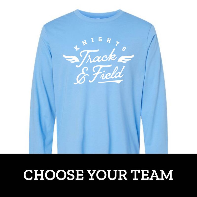 Customizable Track & Field Team Long Sleeve