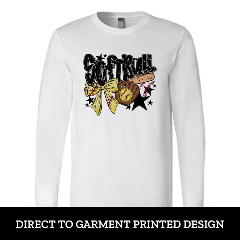 Softball Stars Long Sleeve
