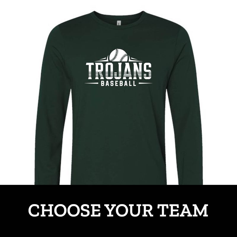 Customizable Baseball Team Long Sleeve