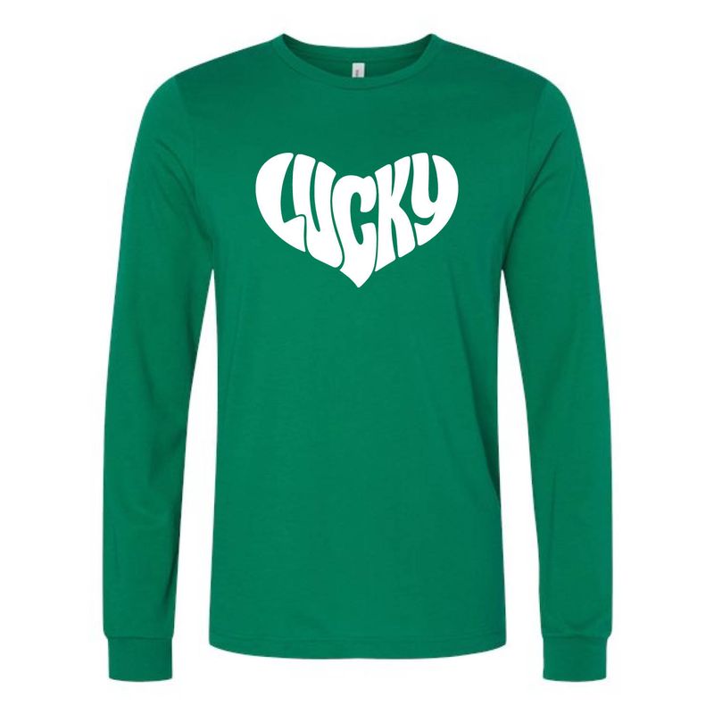 Customizable Lucky Heart Long Sleeve