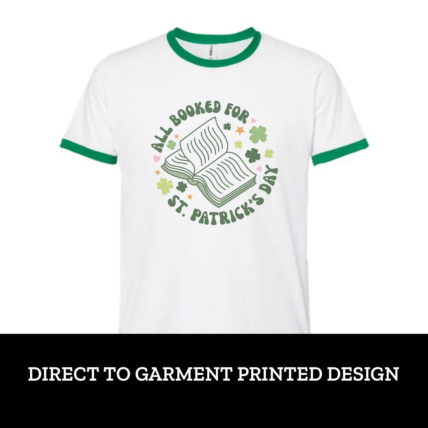 Booked for St. Patrick's Short Sleeve