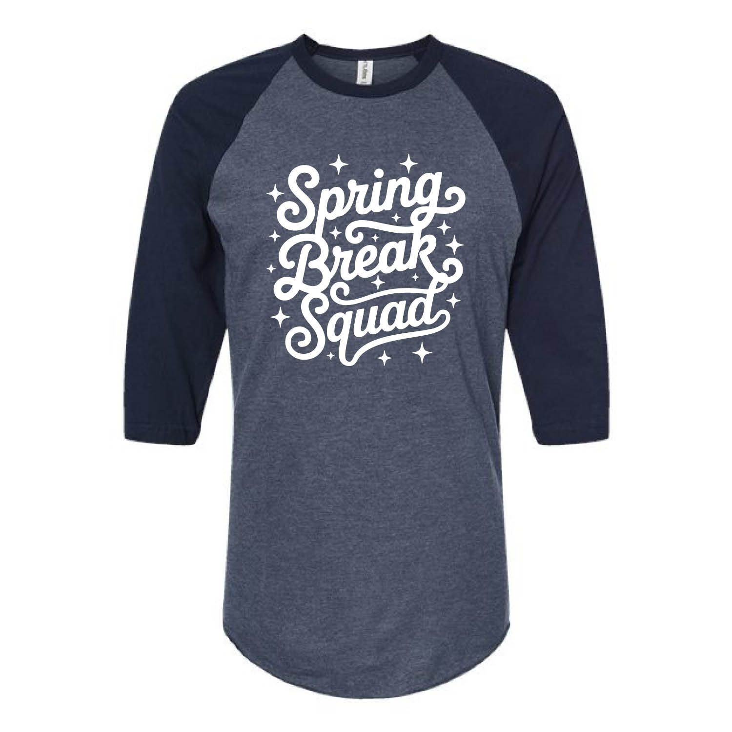 Customizable Spring Break Squad Raglan