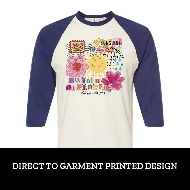 Spring Collage Raglan