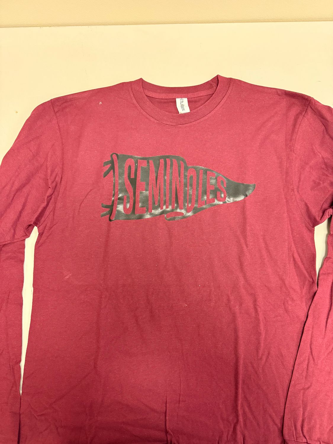 (M) Seminoles - Long Sleeve Burgundy
