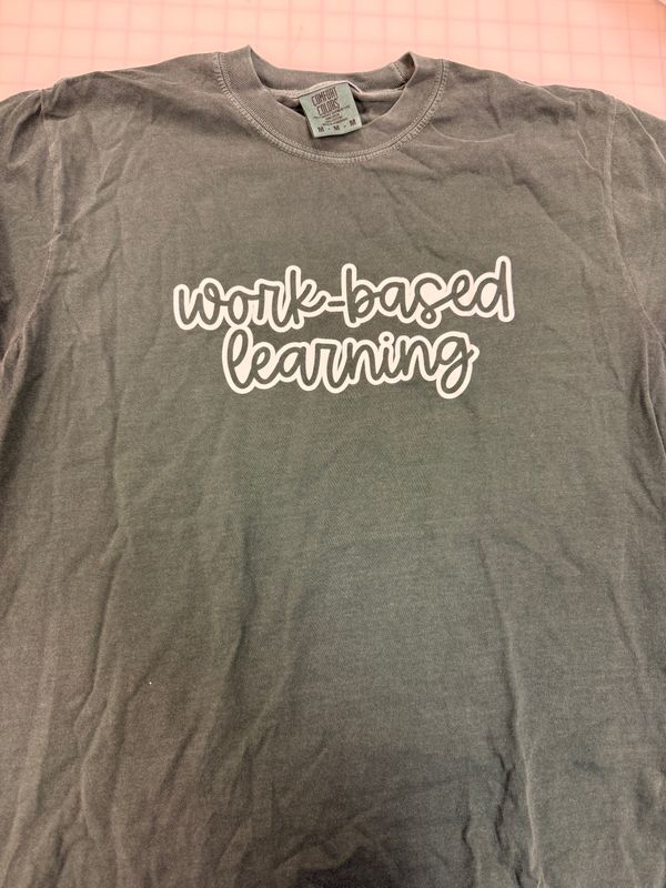 (M) Work-Based Learning - Short Sleeve Comfort Colors Blue Spruce