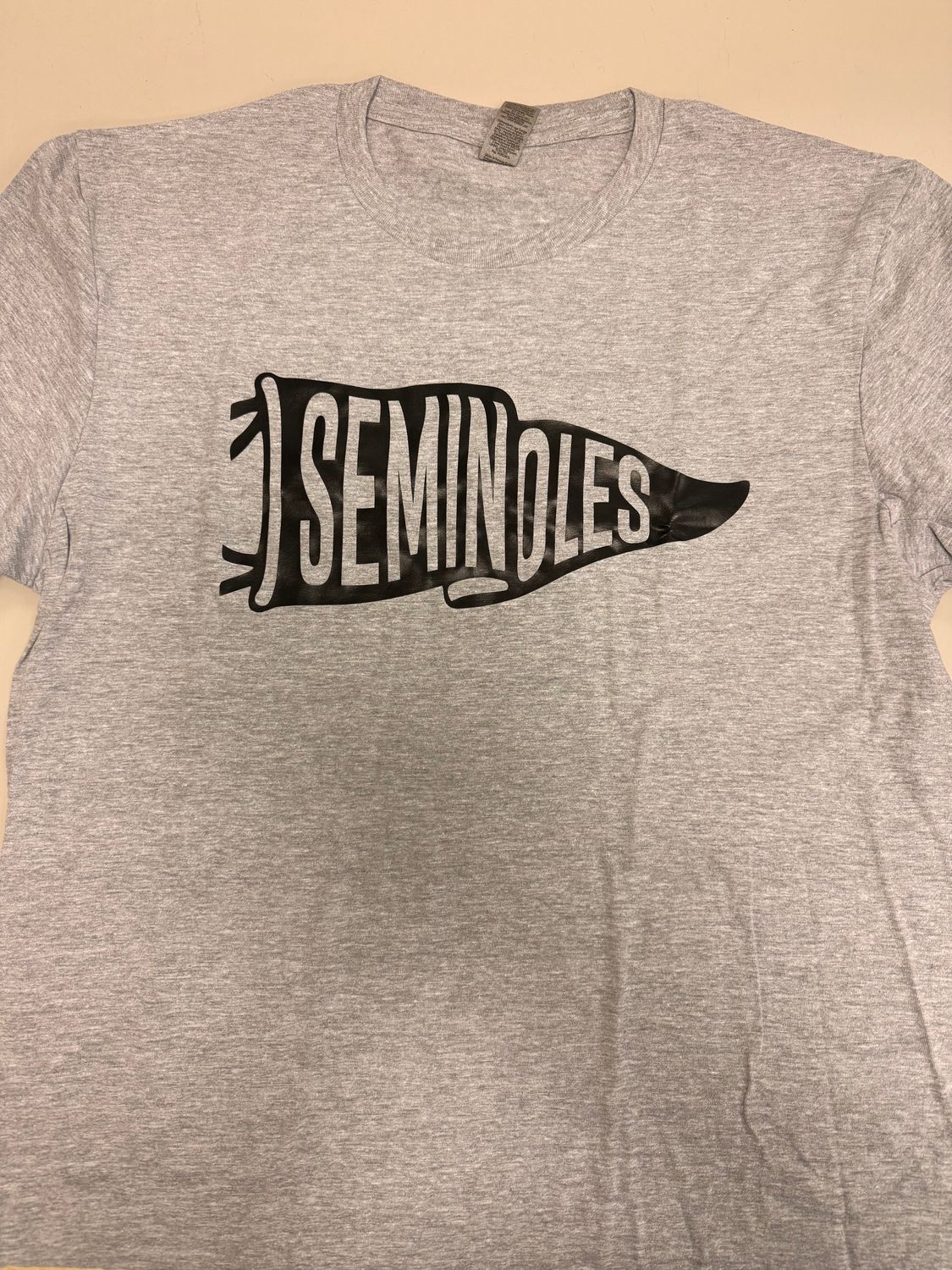 (M) Seminoles - Short Sleeve Heather Gray