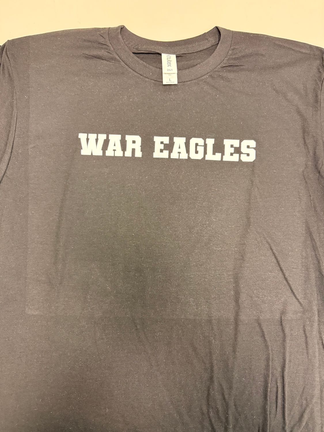 (L) War Eagles - Short Sleeve Black