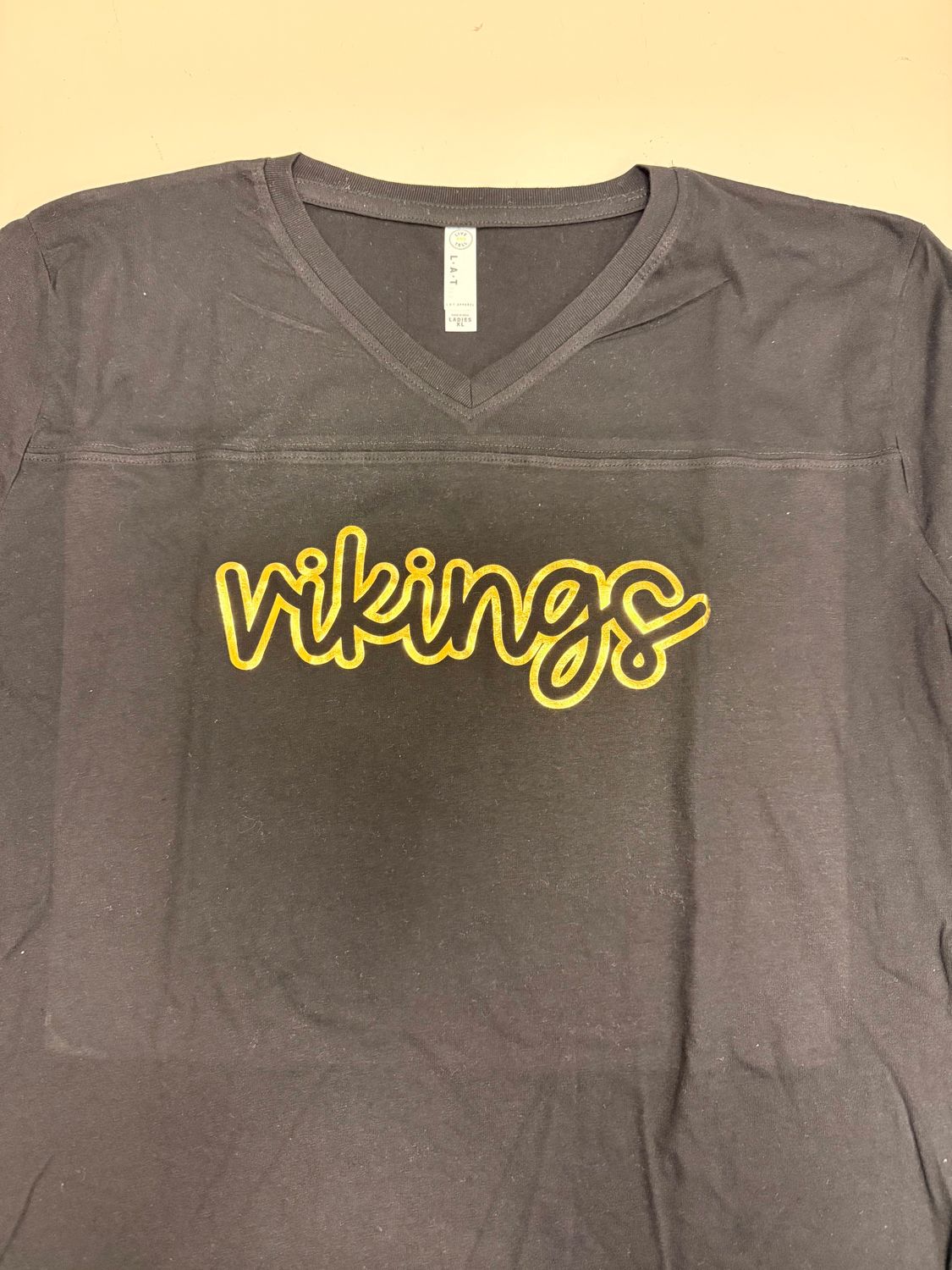 (XL) Vikings - Ladies Football V-neck (XL) Vikings - Ladies Football V-neck
