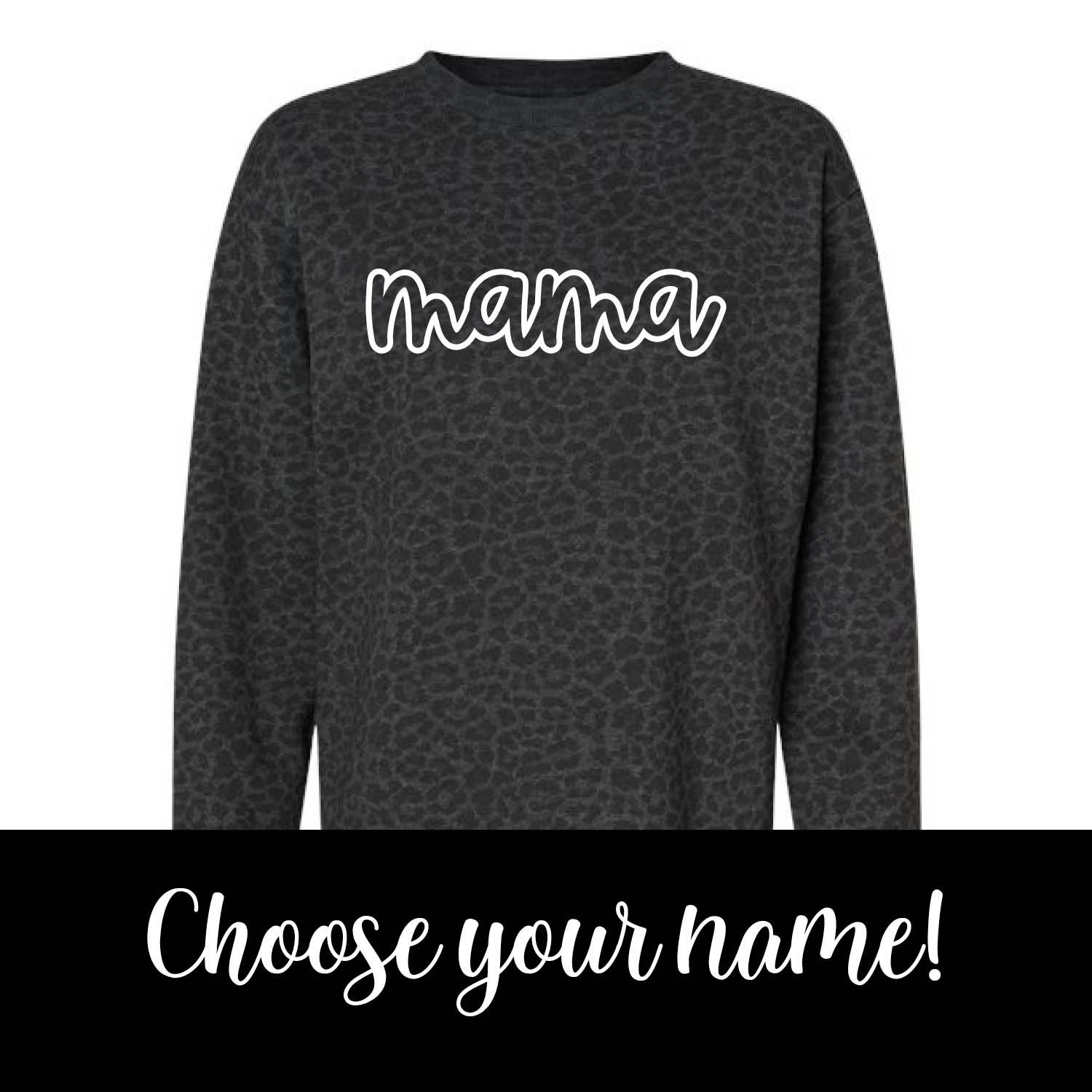 Customizable Script Name Fleece Crew