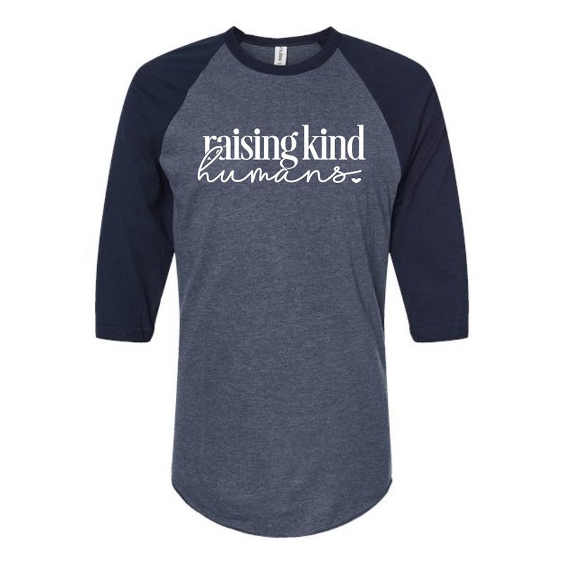 Customizable Raising Kind Humans Raglan Customizable Raising Kind Humans Raglan