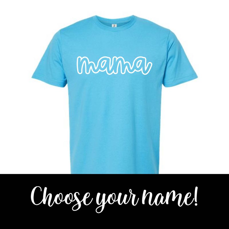 Customizable Script Name Short Sleeve Customizable Script Name Short Sleeve