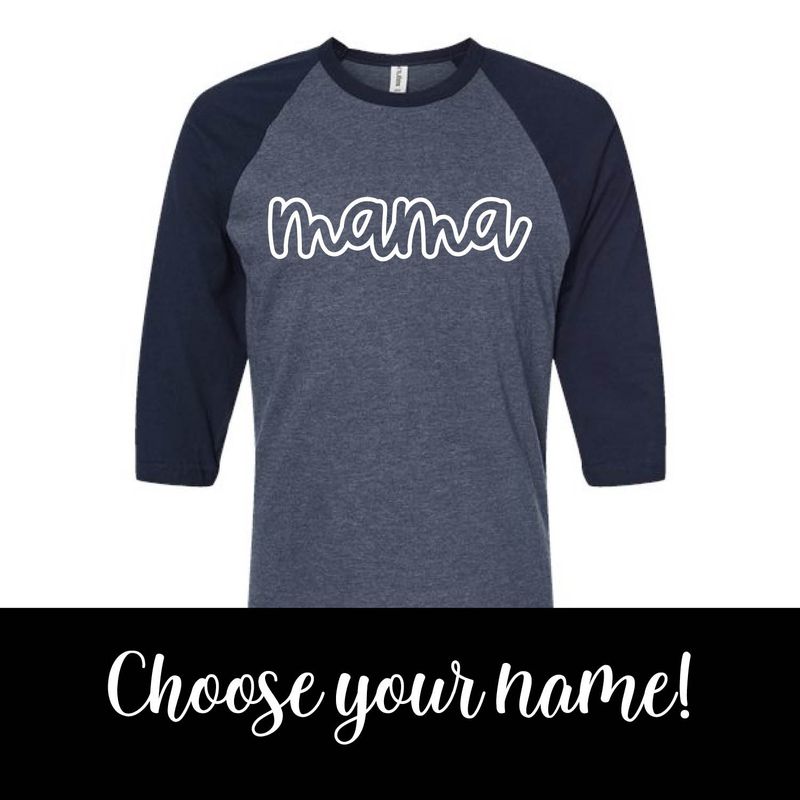 Customizable Script Name Raglan Customizable Script Name Raglan