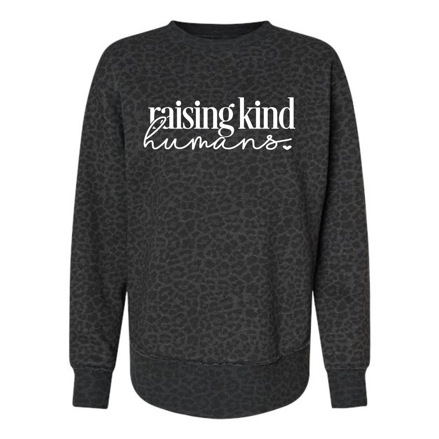 Customizable Raising Kind Humans Fleece Crew
