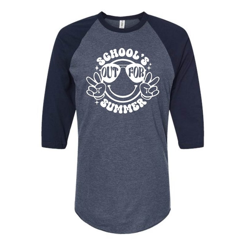 Customizable School's Out For Summer Raglan