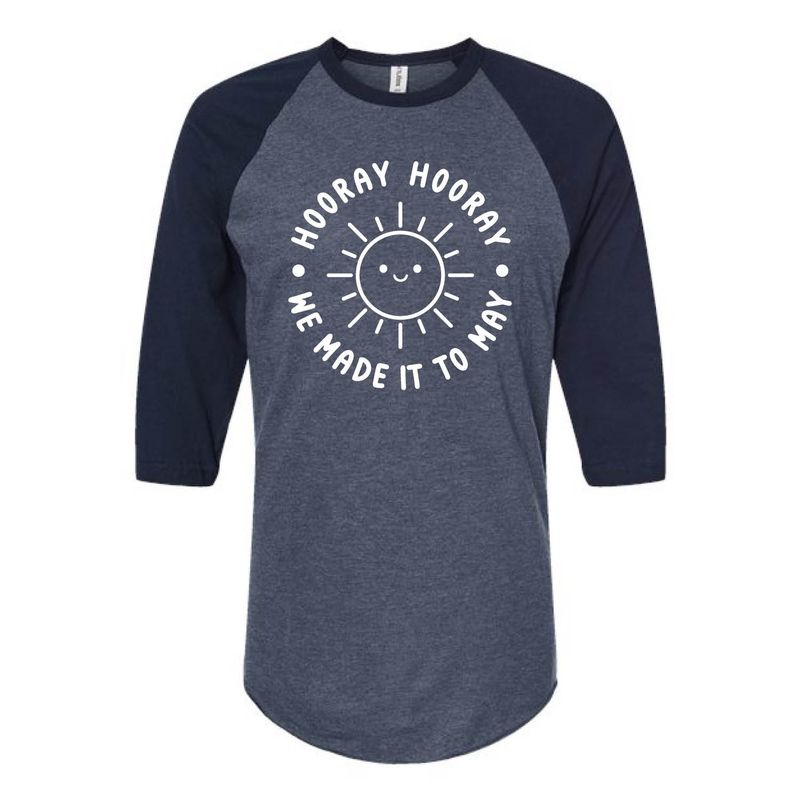 Customizable Made it to May Raglan