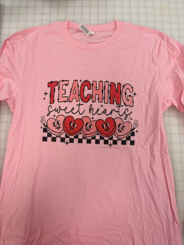 (M) Teaching Sweethearts - Long Sleeve Pink