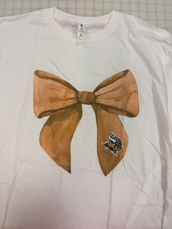 (XL) East Hall Bow - Short Sleeve White