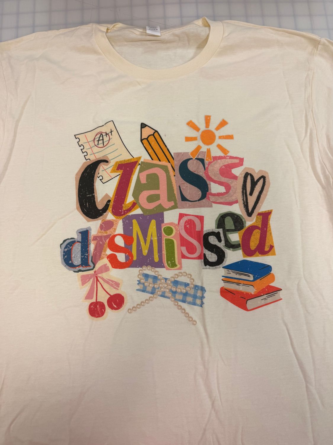 (L) Class Dismissed - Short Sleeve Natural (L) Class Dismissed - Short Sleeve Natural