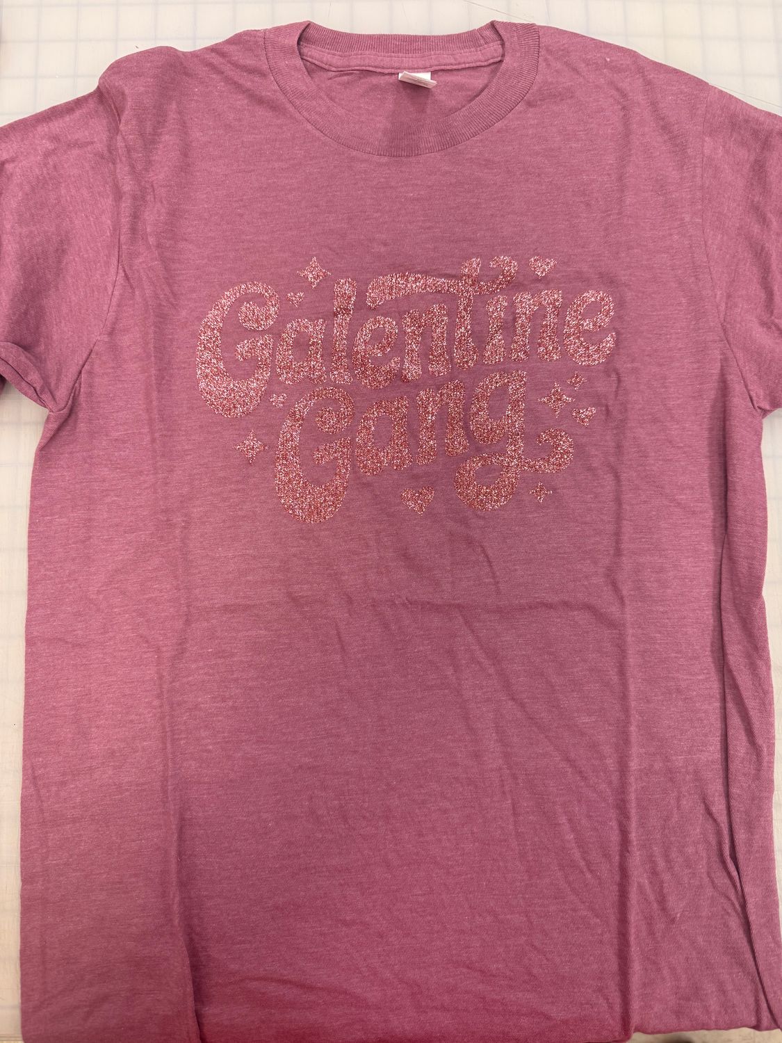 (S) Galetine Gang - Short Sleeve Heather Cassis (S) Galetine Gang - Short Sleeve Heather Cassis