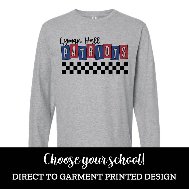 Retro Block School Long Sleeve