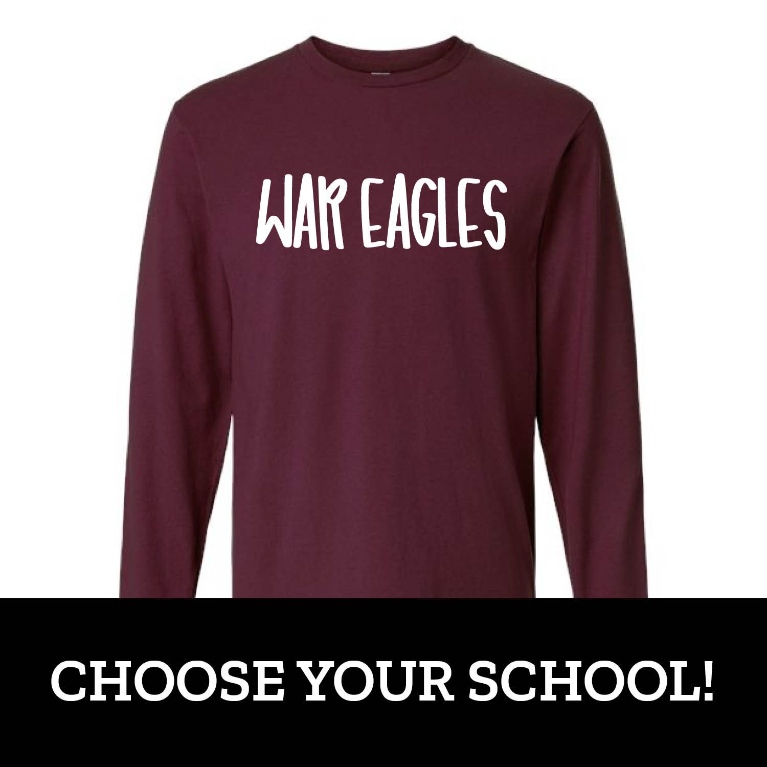 Customizable Handwritten Team Long Sleeve Customizable Handwritten Team Long Sleeve