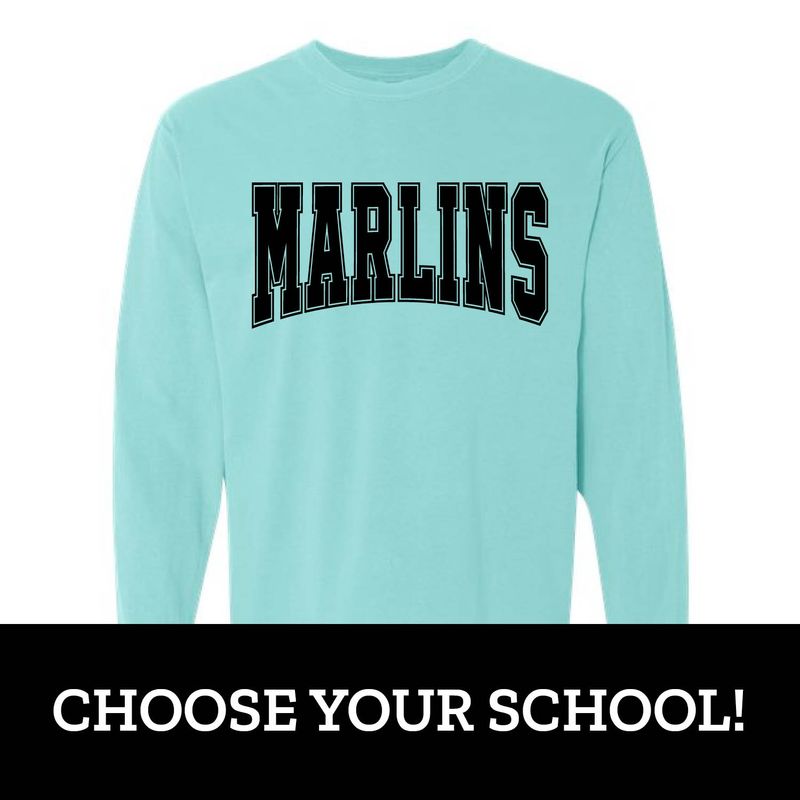 Customizable Varsity Team Long Sleeve