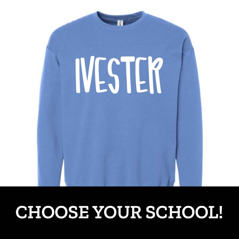 Customizable Handwritten Team Fleece Crew