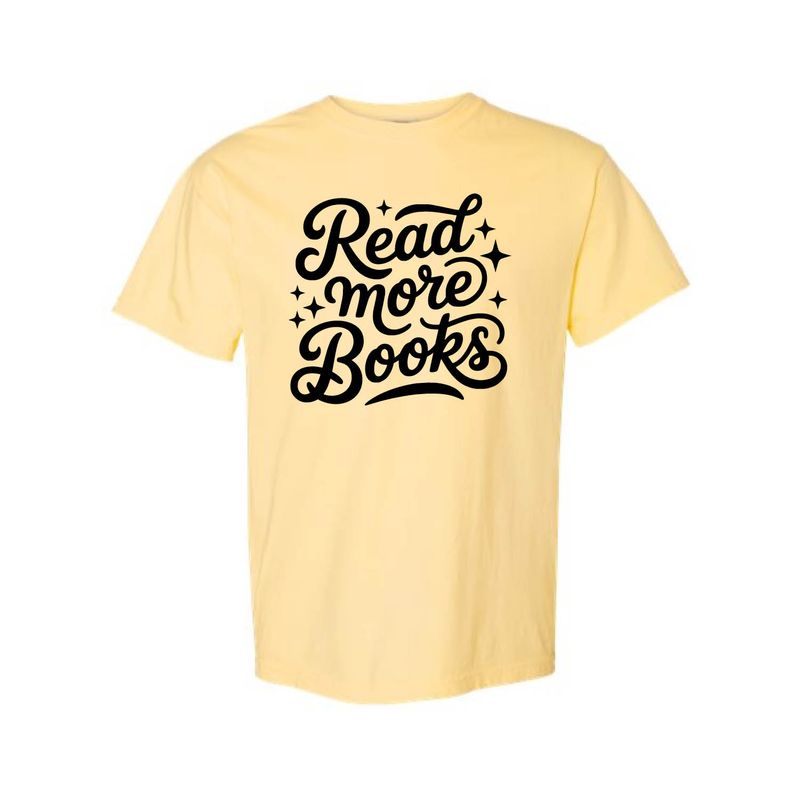 Customizable Read More Books Short Sleeve