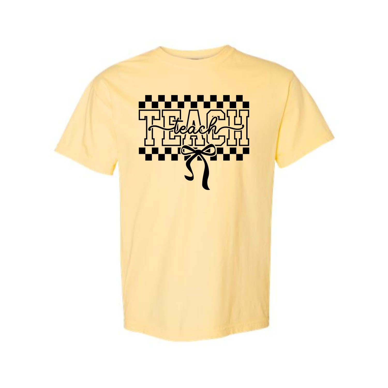 Customizable Teach Bow Short Sleeve