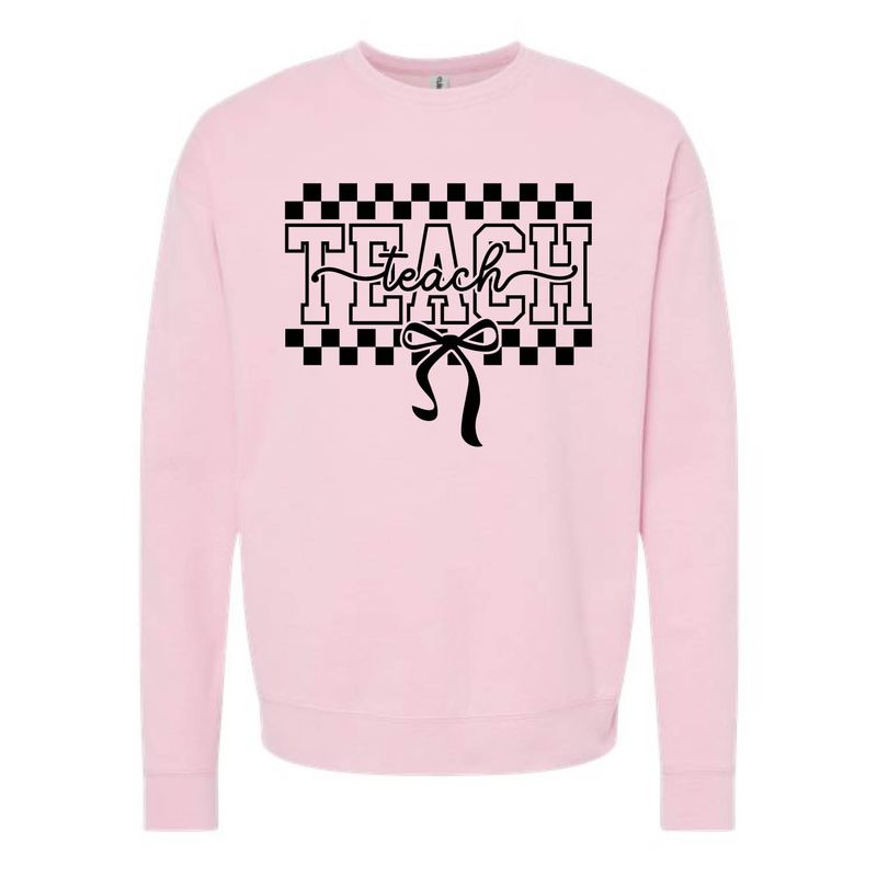 Customizable Teach Bow Fleece Crew