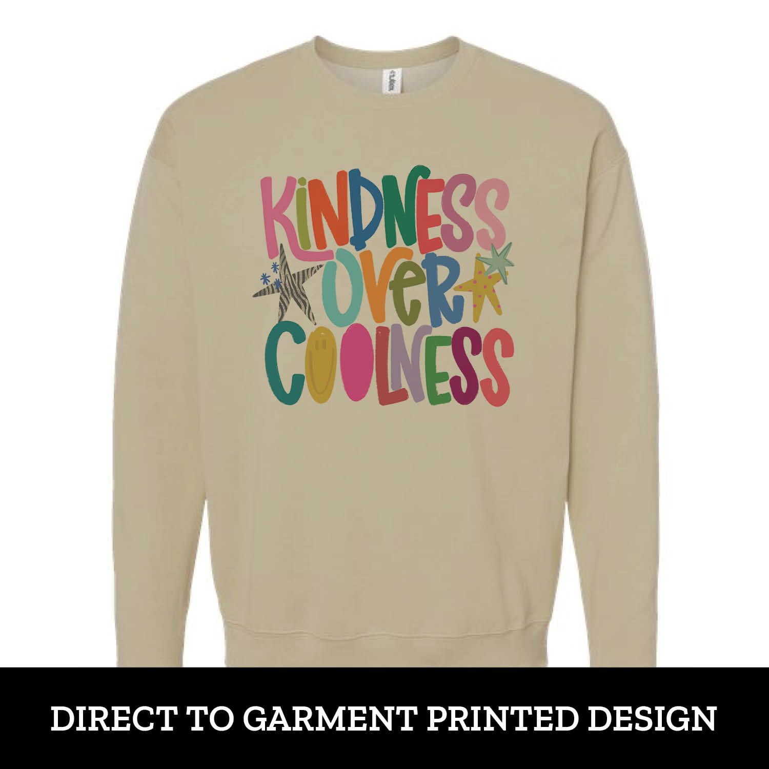 Kindness Over Coolness Fleece Crew