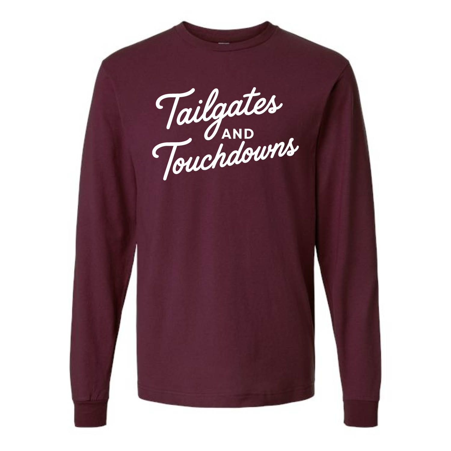 Customizable Tailgates and Touchdowns Long Sleeve Customizable Tailgates and Touchdowns Long Sleeve