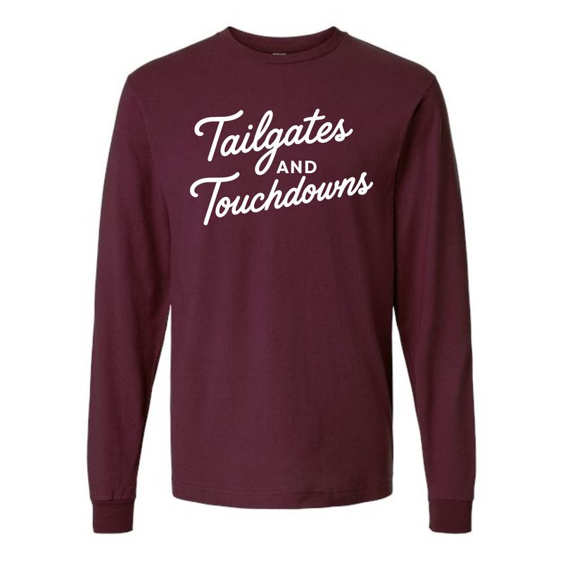 Customizable Tailgates and Touchdowns Long Sleeve