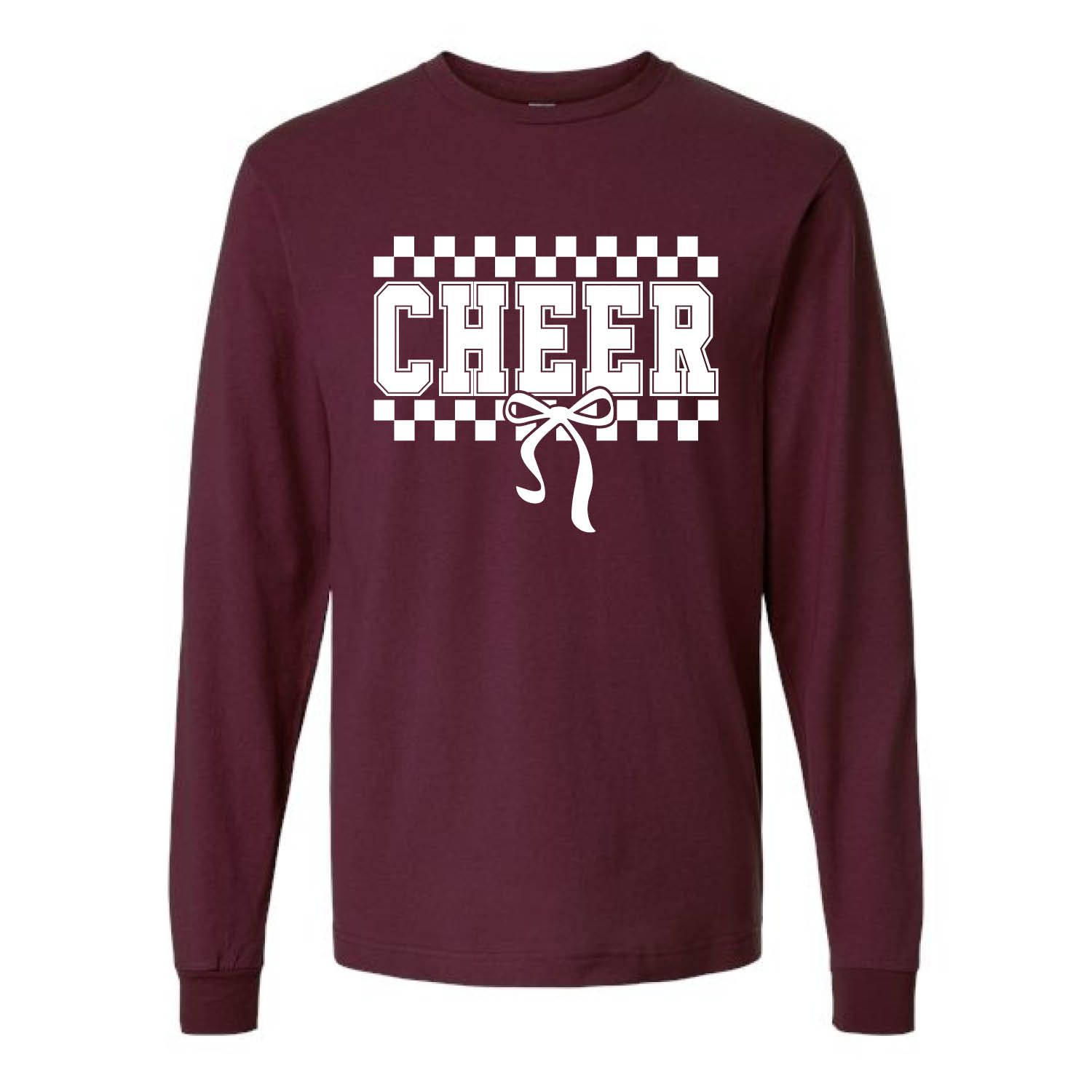 Customizable Cheer Bow Long Sleeve Customizable Cheer Bow Long Sleeve