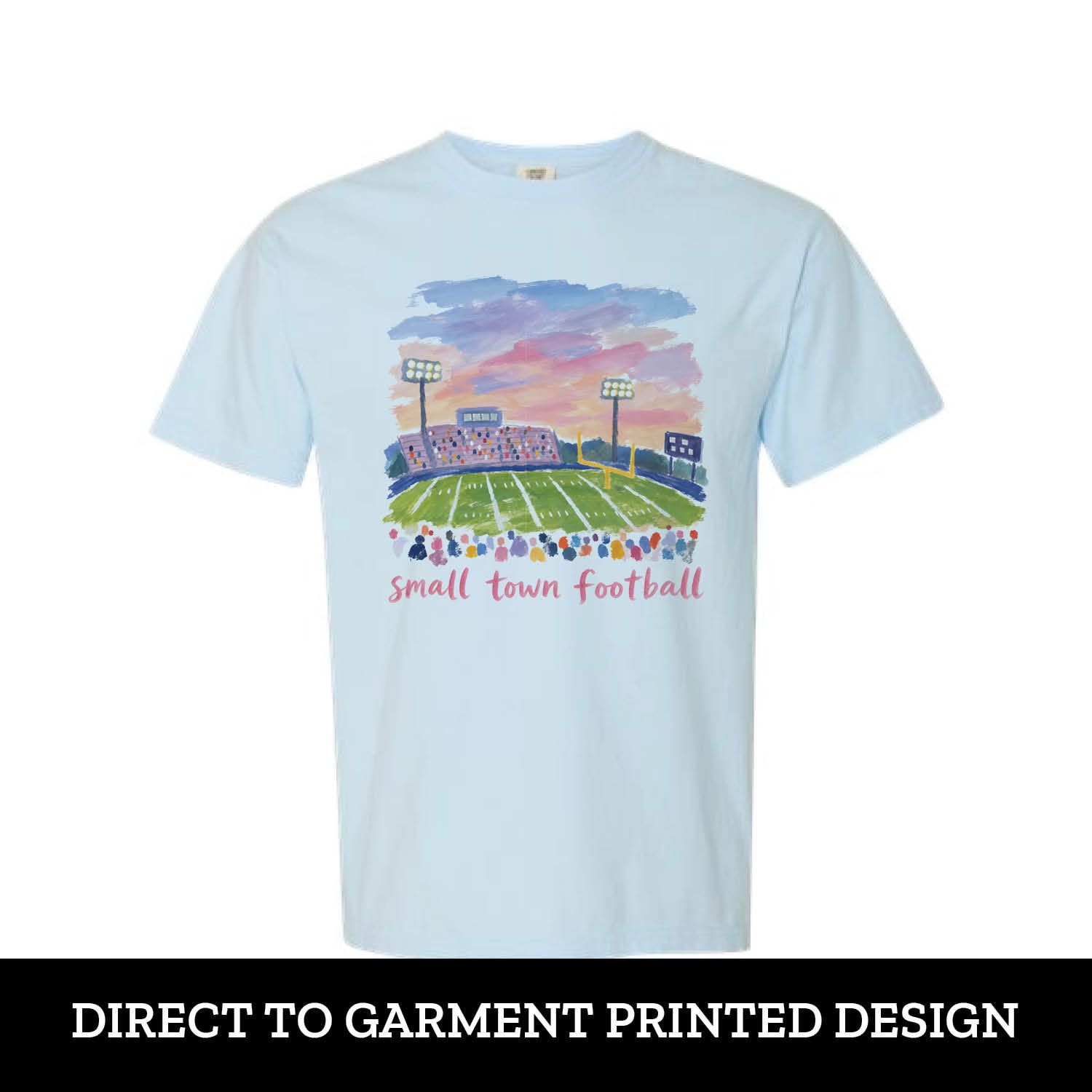 Small Town Football Short Sleeve