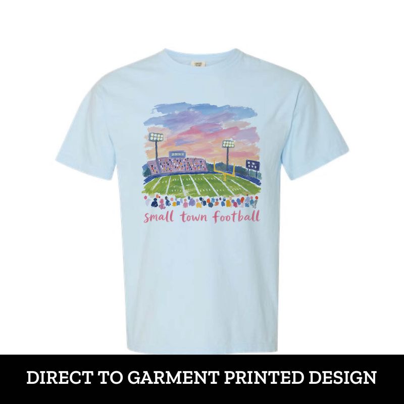 Small Town Football Short Sleeve
