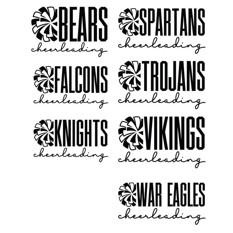 Customizable Team Cheerleading Long Sleeve