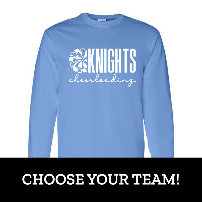 Customizable Team Cheerleading Long Sleeve