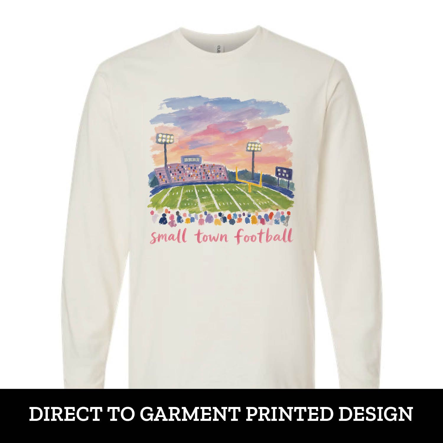 Small Town Football Long Sleeve Small Town Football Long Sleeve