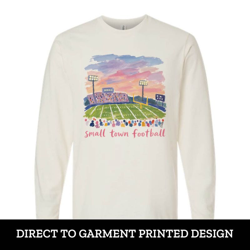Small Town Football Long Sleeve