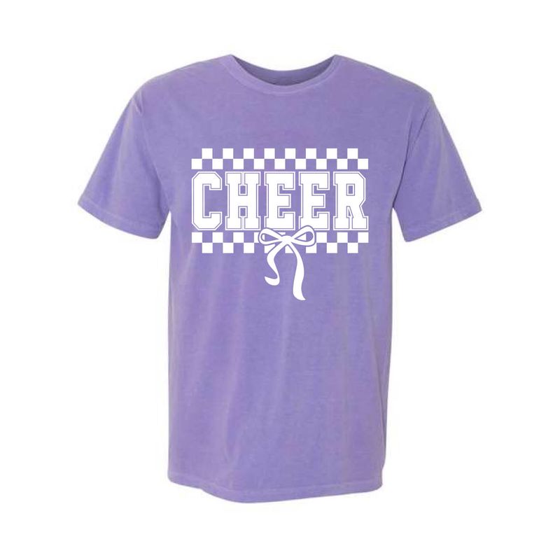 Customizable Cheer Bow Short Sleeve