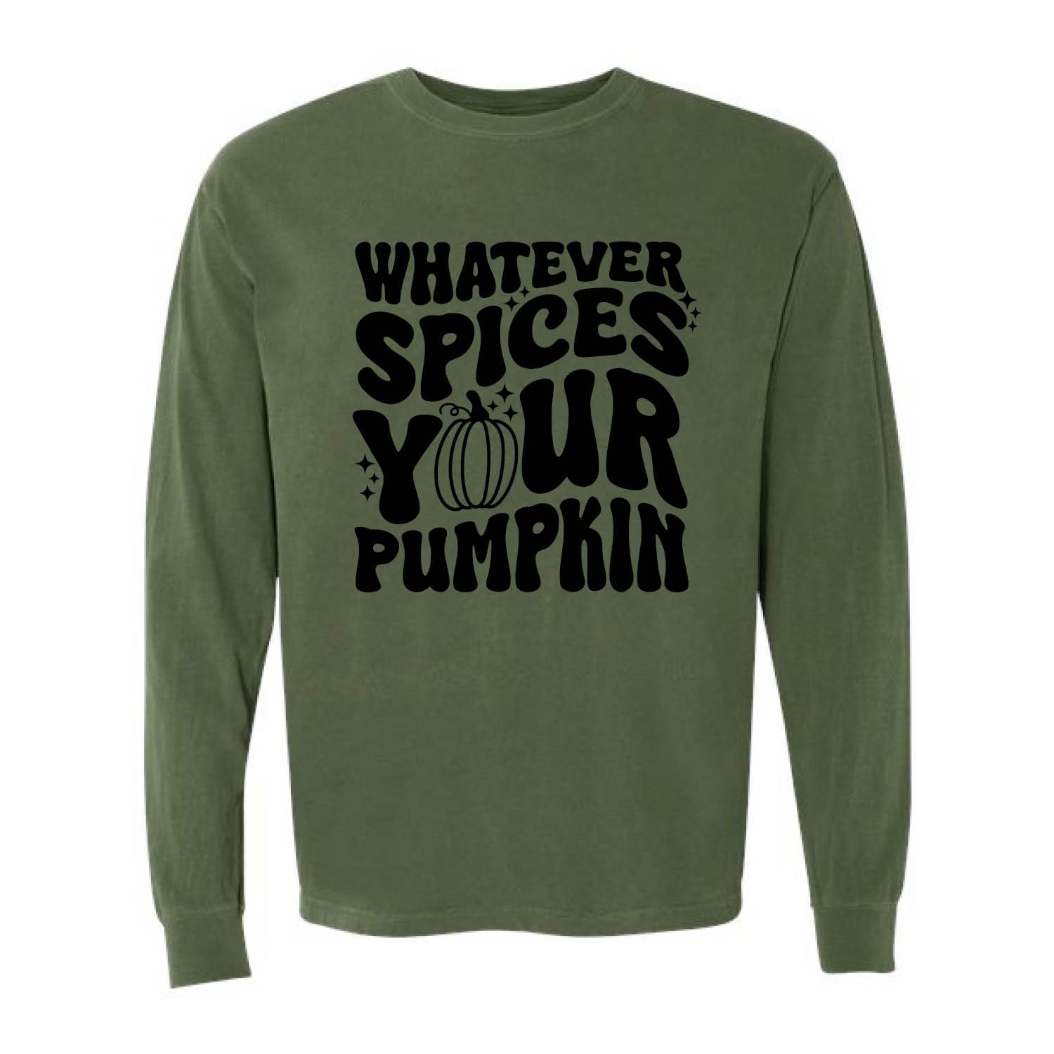 Customizable Spices Your Pumpkin Long Sleeve