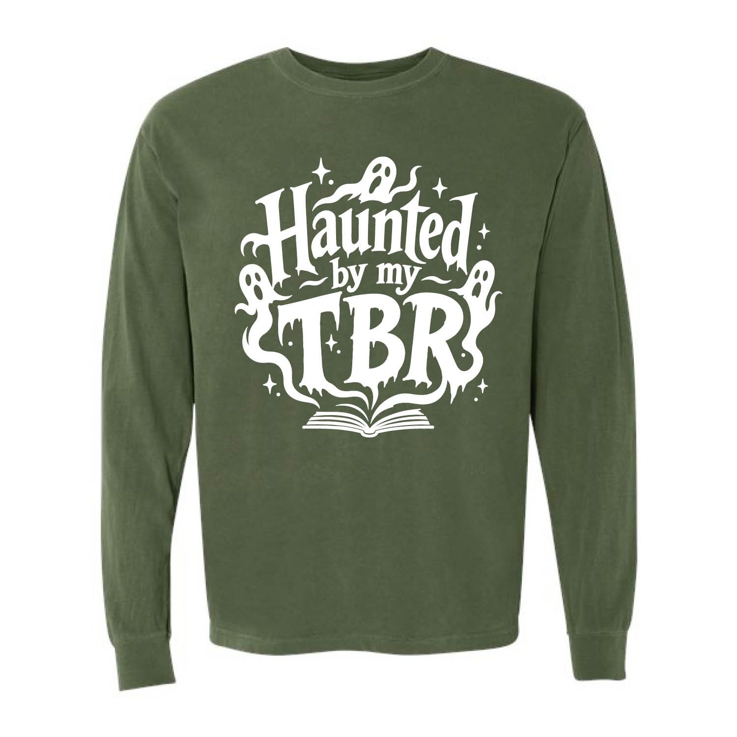 Customizable Haunted by TBR Long Sleeve