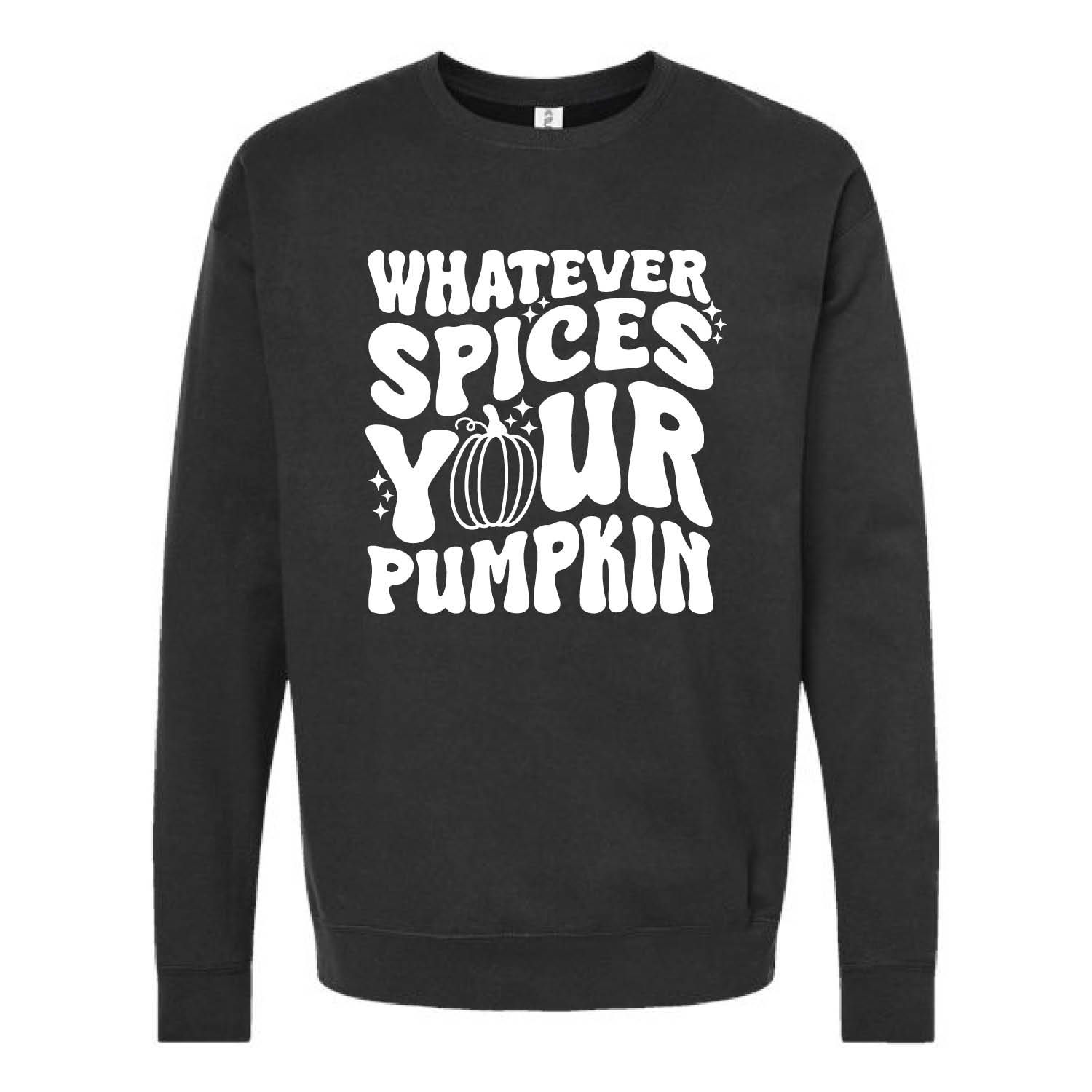 Customizable Spices Your Pumpkin Fleece Crew
